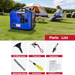 230/120V 50/60HZ变频发电机发动机启动3.6kw汽油便携式发电机BL3600iE手动/电动启动发电机 - Product Image 4