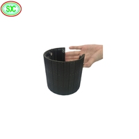 Écran flexible de rideau en maille de P10 LED pour le centre commercial extérieur de magasin de détail ou la location d'affaires de libre-service