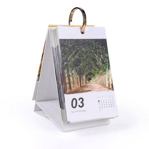 Eco-Friendly Paper Calendar Minimalist Custom Design | Sustainable Promotional <b>Gift</b> for Companies - Product Image 4
