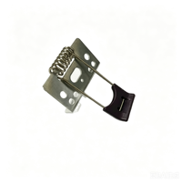 Resortes de torsión de acero inoxidable personalizados para focos LED industriales, clips de iluminación empotrada con capacidad de carga de 85 lb