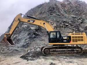 Machines de terrassement Excavatrice d'occasion à vendre Cat 349D2L 349/49ton grandes excavatrices de pelleteuse d'occasion sur chenilles - Product Image 4