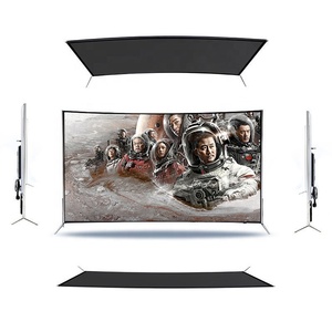 Smart <span class=keywords><strong>TV</strong></span> Curvo da <span class=keywords><strong>55</strong></span> Pollici, Televisore LED 4K Ultra HD con Grande Schermo - Product Image 2
