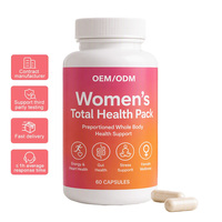 Vente en gros de capsules multivitaminées tout-en-un jour et nuit, 60 unités, pour femmes adultes, énergie, vitalité, force, soutien osseux