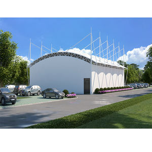 Toldo de Membrana Arquitectónica para Cancha de Baloncesto, Diseño Personalizado, Impermeable, de Tela PVDF - Product Image 4