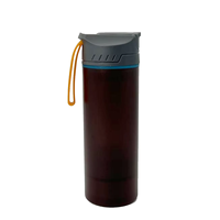 Bouteille filtrante à eau portable de haute qualité pour l'extérieur, OEM, faible MOQ, sans BPA, pour la randonnée, le camping et le trekking
