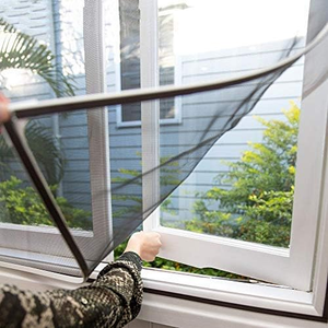 <span class=keywords><strong>Moustiquaire</strong></span> magnétique réutilisable moderne en fibre de verre filet anti-moustiques <span class=keywords><strong>rideau</strong></span> pour fenêtres pour salon et salle de bain - Product Image 1