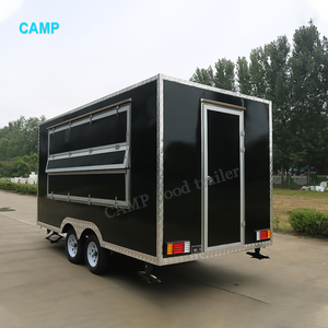 Remolques de Comida Rápida de 16 Pies Totalmente Equipados, Food Truck con Cocina Completa, Carros de Comida Móviles para Doner <span class=keywords><strong>Kebab</strong></span> en Venta - Product Image 3