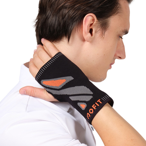 Soporte de Muñeca con Férula Metálica Desmontable, Soporte de Compresión Ajustable para el Túnel Carpiano y Alivio del Dolor - Product Image 1