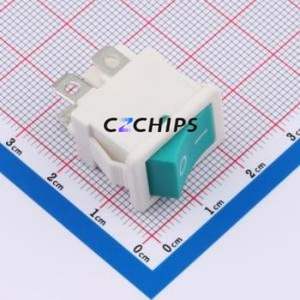 SS21-G1WIWG8-B(W3) Rocker Switch Through hole Component (THT),21x15mm Switch 12A 250V - Product Image 1