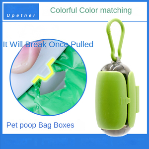 Umweltfreundliche Plastik-Hundekotbeutel Tragbarer Boxspender mit Praktischem Design für Haustier-Abfallmanagement - Product Image 3