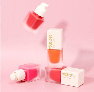 Blush liquido impermeabile antisudore idratante nutriente per il viso cosmetici colorante naturale che tiene il rossore - Product Image 2