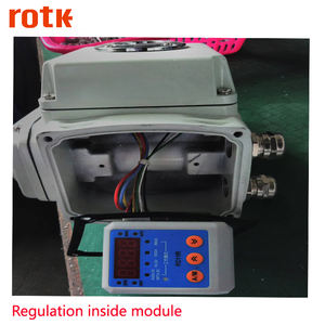 220VAC <span class=keywords><strong>380VAC</strong></span> 24VDC الكهربائية upvc صمام فراشة - Product Image 6