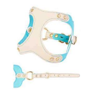 Arnés de Lujo para Perro en Tono Dorado con Herrajes de Primera Calidad, Arnés Acolchado para Pasear Mascotas con Detalles de Cristal, Ropa de Diseño para Mascotas OEM - Product Image 1