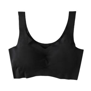 Sujetador deportivo cómodo de cuarta generación Anxin japonés para niñas, sujetador sin tirantes sin costuras para dormir, Copa con hermoso logotipo - Product Image 5