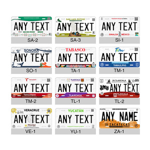 パーソナライズ ミニ ナンバープレート 冷蔵庫 パワーホイール 車 バイク用マグネット 全州 全県 チーム名 テキスト入れ可能 - Product Image 5