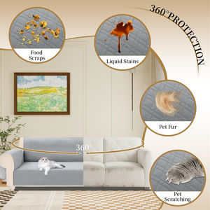 Funda de Repuesto <span class=keywords><strong>para</strong></span> Sofá en Forma de L, Estilo Clásico, Color Gris Medio, Lavable, <span class=keywords><strong>para</strong></span> Uso Doméstico, Entrega a Tiempo - Product Image 5