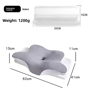 Almohada Cervical de Espuma Viscoelástica con Forma de Mariposa, Estilo Moderno, Protección para el Cuello, Suministro Directo - Product Image 2