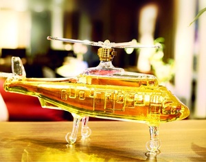 Decantador <span class=keywords><strong>de</strong></span> Whisky con Forma <span class=keywords><strong>de</strong></span> Avión, Botellas <span class=keywords><strong>de</strong></span> Vidrio para Licor, Whisky Escocés, Bourbon, Vodka - Product Image 5