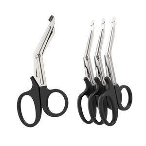 Tijeras para Vendajes de Acero Inoxidable, Cortador de Cinta de Kinesiología, Tijeras Médicas de Primeros Auxilios, Tijeras Personalizadas para Vendajes - Product Image 1