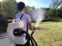 Sac à dos ULV FOGGER filaire haute puissance intégré 1200w pulvérisateur électrique portable à double buse froide haute puissance