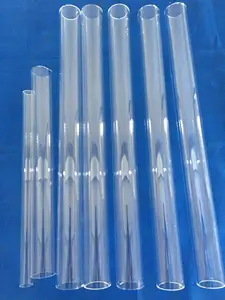 Customized Various Specifications Quartz Glass Tube Products Transparent Quartz Tube