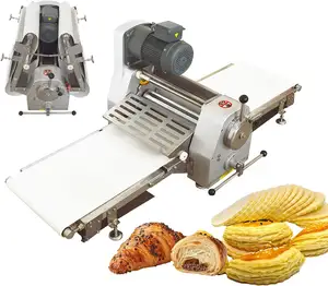 Tabletop Dough Sheeting Machine Commercial Pastry Dough Sheeter Croissant Sheeter Machine For Sale
