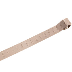 Hongsbelt 820, cadena plana, cadena de plástico de funcionamiento recto, cadena de mesa para la industria del embotellado, - Product Image 3