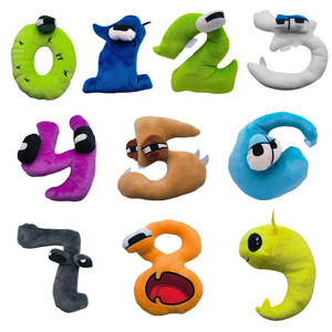 Nuevo Peluche del Alfabeto <span class=keywords><strong>de</strong></span> Dibujos Animados, Divertida Figura <span class=keywords><strong>de</strong></span> Letra, Juguete <span class=keywords><strong>de</strong></span> Peluche Suave, Almohada - Product Image 2