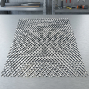 Hot Dipped Galvanized Expanded Security Mesh Welded Galvanized Security Mesh Galvanized Metal Mesh for Security <b>Fencing</b> - Product Image 1