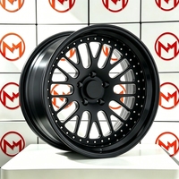 Rines de Aleación Maxtera Forged Custom CCW Classic 3P para Autos de Pasajeros, Compatibles con Corvette, Mustang, Dodge, Supra, GT-R, 350Z, Golf, 911