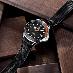 PAGANI DESIGN 1667 Commandant <span class=keywords><strong>007</strong></span> Hommes Montres Mécaniques 2020 Top Marque De Luxe Automatique Hommes 100M Sport Étanche Montre relogio - Product Image 5
