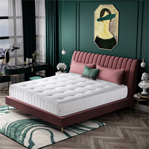 Wholesale Hotel Queen Size Mattress Pocket Spring Mattress Gel Memory Foam Organic Mattress For Hotel