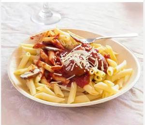 Assiettes rondes en feuille d'arec de 10 pouces, écologiques, jetables, biodégradables, en feuille de palmier, pour fêtes, mariages, traiteur, fournisseur en gros - Product Image 2