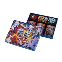 Jeu de cartes en aluminium pour enfants, jeu de cartes à personnaliser, de collectionner, pièces