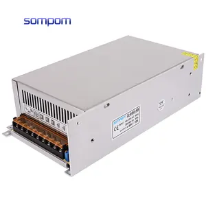 SOMPOM48Vスイッチング電源IP20ACからDC 480W 48V 10A、LEDストリップライト用CE RoHS対応