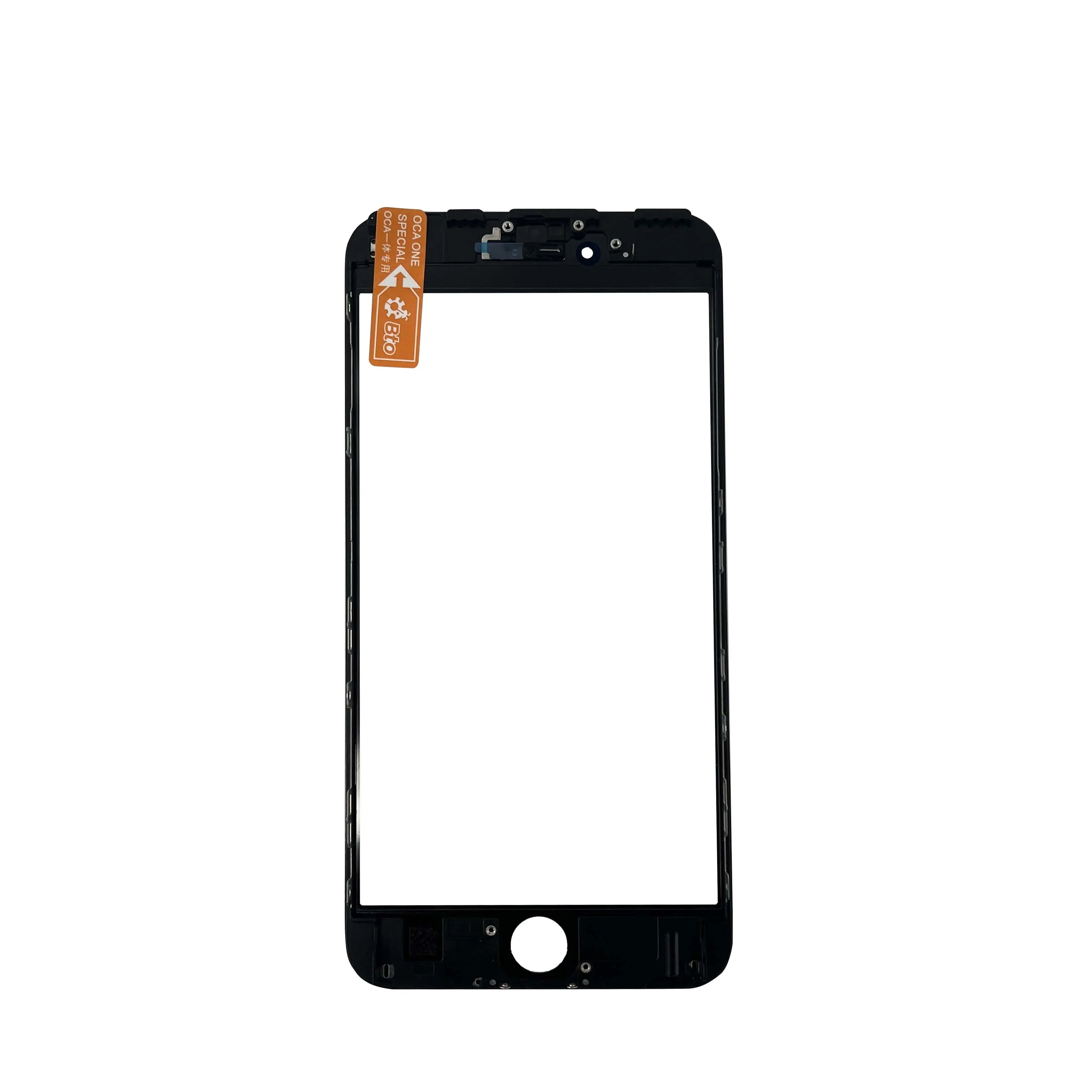 KULIオリジナル品質3in1外部スクリーン交換用iPhone 6 6S 6p6spモバイルLCDタッチガラスOCA偏光子フレーム