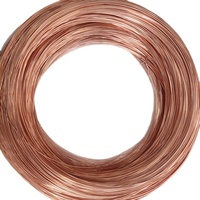 Fil de cuivre pur solide 99.99% C72900 C11000 C12000 C10100 3mm 6mm 8mm 10mm 16mm fil de cuivre nu à prix compétitif