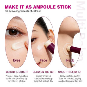 Bálsamo Multiusos Antiedad con Colágeno y Calcio, Barra Antiarrugas, Iluminador Facial, Hidratante, Suavizante, Bálsamo de Colágeno Multi-Hidratación - Product Image 6