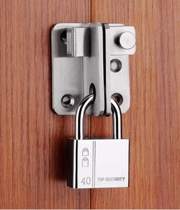 Steel Marine Short Shackle Safety Outdoor Water Rust Proof Anti Pry Door Lock 60mm <b>Yacht</b> Boat Hardware Accessories Steel S - Product Image 4