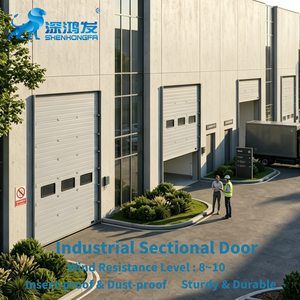 Puerta Seccional Industrial Aplicada en Almacenes Modernos, Estructura Duradera, Sellado Antipolvo, Funcionamiento <span class=keywords><strong>de</strong></span> Alta Eficiencia - Product Image 1