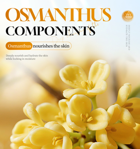 Crème hydratante à la vaseline et à l'osmanthus 300g, crème nourrissante profonde pour le visage et le corps, pour peaux sèches - Product Image 5