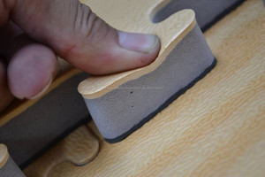 De espuma EVA mat rompecabezas karate piso de grano de madera Esteras del rompecabezas - Product Image 6