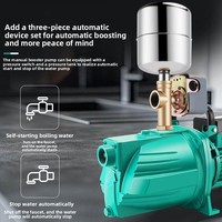 Pompa Jet Self-Priming Besi Cor Tekanan Tinggi dengan Pelindung Termal Keamanan Beban Berlebih Pegangan Ergonomis untuk Pasokan Air Rumah Tangga