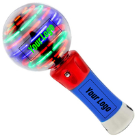Baguette LED Lumineuse Multicolore en Gros, Balle Magique Lumineuse, Baguette Féerique Scintillante, 32 Motifs Clignotants, Fonctionnant sur Piles, Idéale pour les Remises de Diplômes