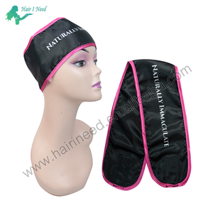 Diadema de satén personalizada al por mayor para gimnasio con gancho diadema para hombre deportes correr - Product Image 3