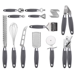 Manjia High Quality 12Piece Kitchen Accessories Tools BFJM199 Stainless Steel Kitchen Utensil Kitchen Gadgets Set