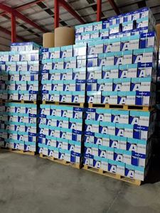 Papel de Copia de Oficina de Primera Calidad OEM A4, 70G, Blanco para Impresión, 100% Pulpa de Madera, 80G - Product Image 3