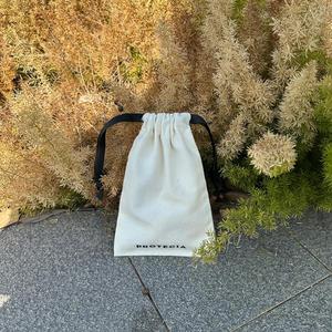 High Quality Natural Color Gift <b>Drawstring</b> Bag Custom Logo Color Dust <b>Pouch</b> for Packing - Product Image 4