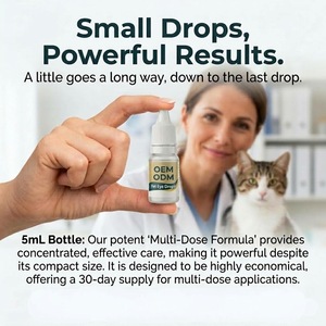 <span class=keywords><strong>Gotas</strong></span> Oftálmicas para Mascotas, Fórmula Sin Alcohol, Antiinflamatorio Natural, Alivio de Infecciones Oculares, Alergias, Ojos Secos, Ojos Rojos y Manchas de Lágrimas en Perros y Gatos - Product Image 4