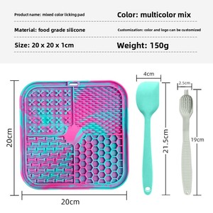 Plato de Silicona para Perros 4 en 1, Tapete de Alimentación Lenta, Plato para Comida, Tazón, ¡Oferta! - Product Image 4